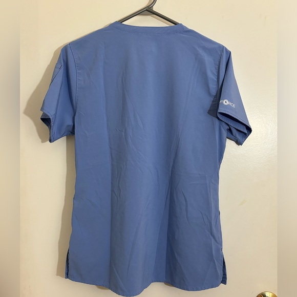 Carhartt Force Scrub Top Women's size Small - Blue - Picture 2 of 7